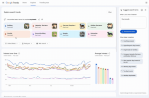 صفحة استكشاف اتجاهات جوجل تحصل على ميزات جديدة من جيميناي