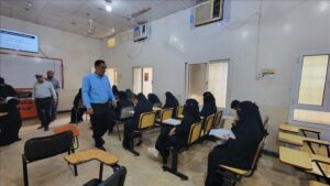 عدن نيوز – بدء امتحانات الفصل الدراسي الأول في كلية اللغات والترجمة بجامعة عدن