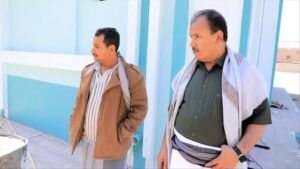 محافظات: السنةري يزور مشروع مستشفى المحسنة في منطقة مريمة بسيئون لمتابعة سير العمل