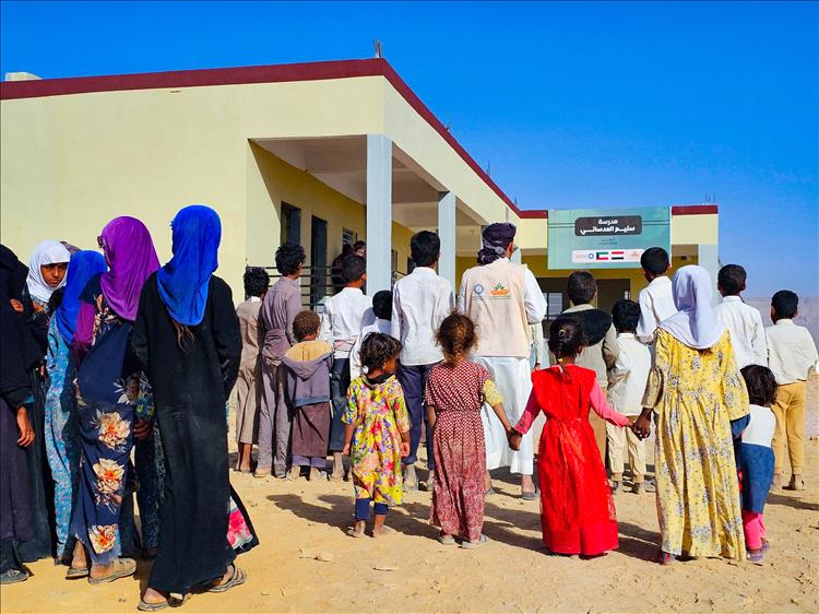 بتمويل كويتي.. افتتاح مدرسة سليم العدساني في شبوة