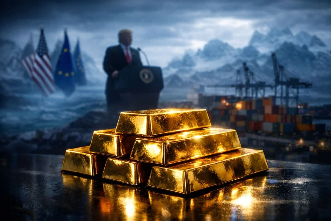 ارتفاع أسعار الذهب بسبب سياسات ترامب شاشوف
