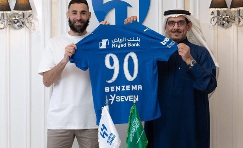الهلال السعودي يعلن ضم كريم بنزيما رسميًا