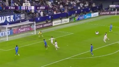 الهلال ضد الوحدة.. داورين نونيز يسجل الهدف الثاني لـ الهلال في مرمى الوحدة بدوري أبطال آسيا للنخبة