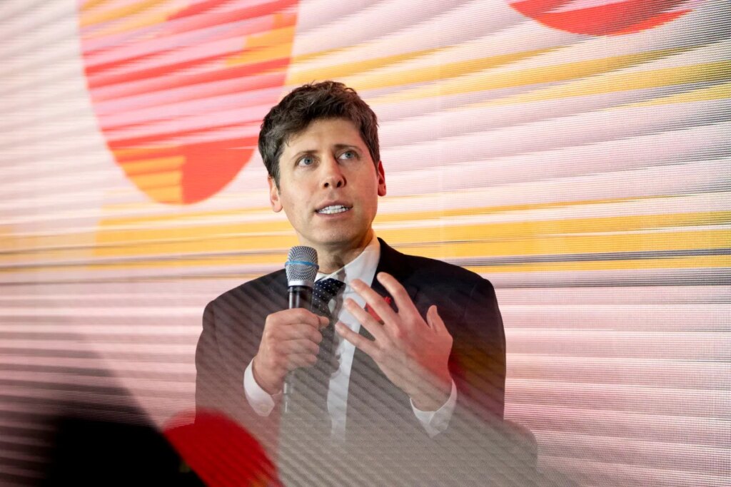 Sam Altman, chief executive officer of OpenAI