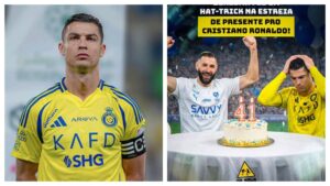 “أرسل له هدية عيد ميلاده” … قناة برازيلية تستهزئ برونالدو بعد ثلاثية بنزيما في الأخدود!