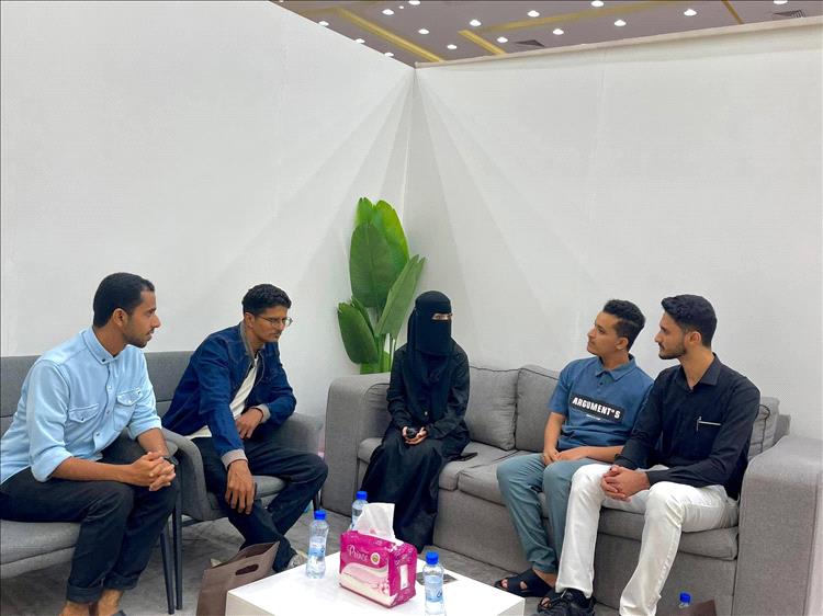 زيارة اتحاد الملتقيات والفرق التطوعية بساحل حضرموت لمعرض المنى للصناعات بالمكلا