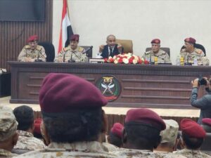 اخبار عدن – اجتماع عسكري هام في عدن… محمود الصبيحي يتولى تنظيم جهود توحيد القوات واستعدادها.