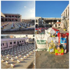 اخبار عدن – استمرار مبادرة الإعلامي صالح العبيدي في توزيع سلات غذائية للمحتاجين في المدينة