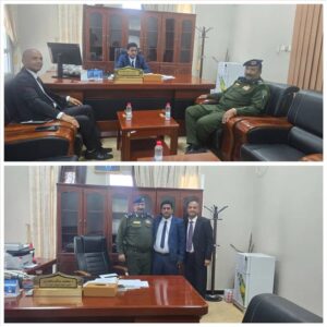 اخبار عدن – الأمين السنة لمجلس الوزراء يجتمع مع وكيل وزارة الداخلية للشؤون المالية والبشرية