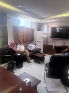 اخبار عدن – الدكتور الوليدي يتباحث مع فريق من منظمة الرعاية الطبية العالمية حول مسائل صحية متنوعة