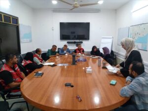 اخبار عدن – الهلال الأحمر واللجنة الدولية يناقشان ترتيبات تبادل الأسرى في عدن