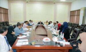 اخبار عدن – جامعة عدن تنظم الجلسة الأولى لمجلس الدراسات العليا والبحث العلمي