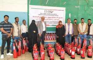 اخبار عدن – زيارة وفد FMF لكلية الطب لتعزيز ثقافة السلامة المهنية