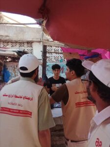 اخبار عدن – مكتب الصناعة والتجارة في خور مكسر يقوم بجولة ميدانية لمراقبة الأسواق