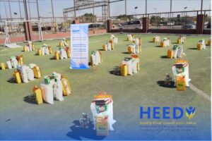اخبار عدن – منظمة السمو الإنساني للإغاثة والتنمية (HEED) تقدم مساعدات غذائية لأكثر من 30 عائلة