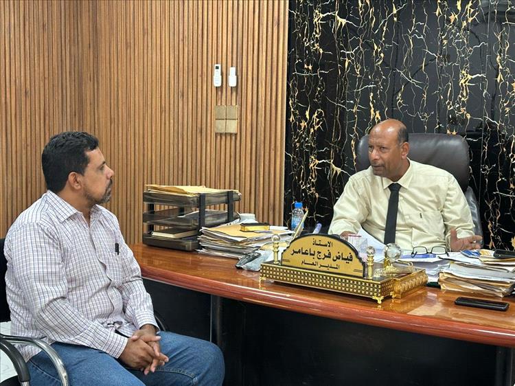 المدير العام لمديرية مدينة المكلا يلتقي مؤسسة سدن للثلاسيميا و أمراض الدم الوراثية