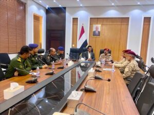 اخبار وردت الآن – لقاء في حضرموت يبحث التطورات العسكرية والاستقرارية