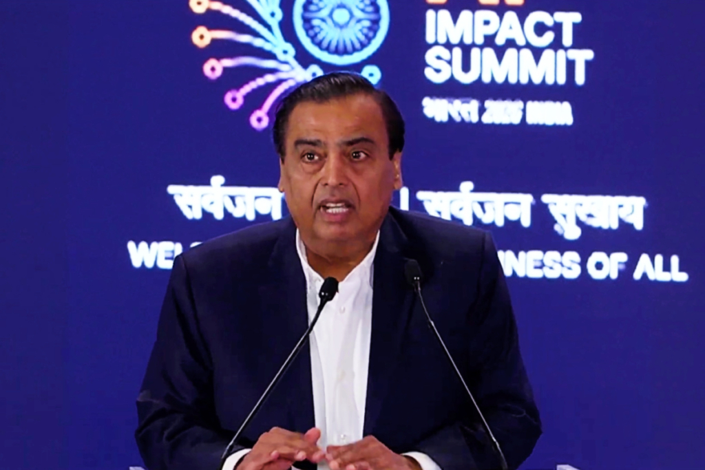 Reliance chairman and managing director Mukesh Ambani