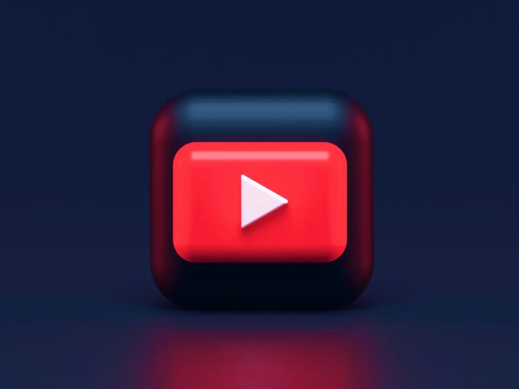 YouTube play button