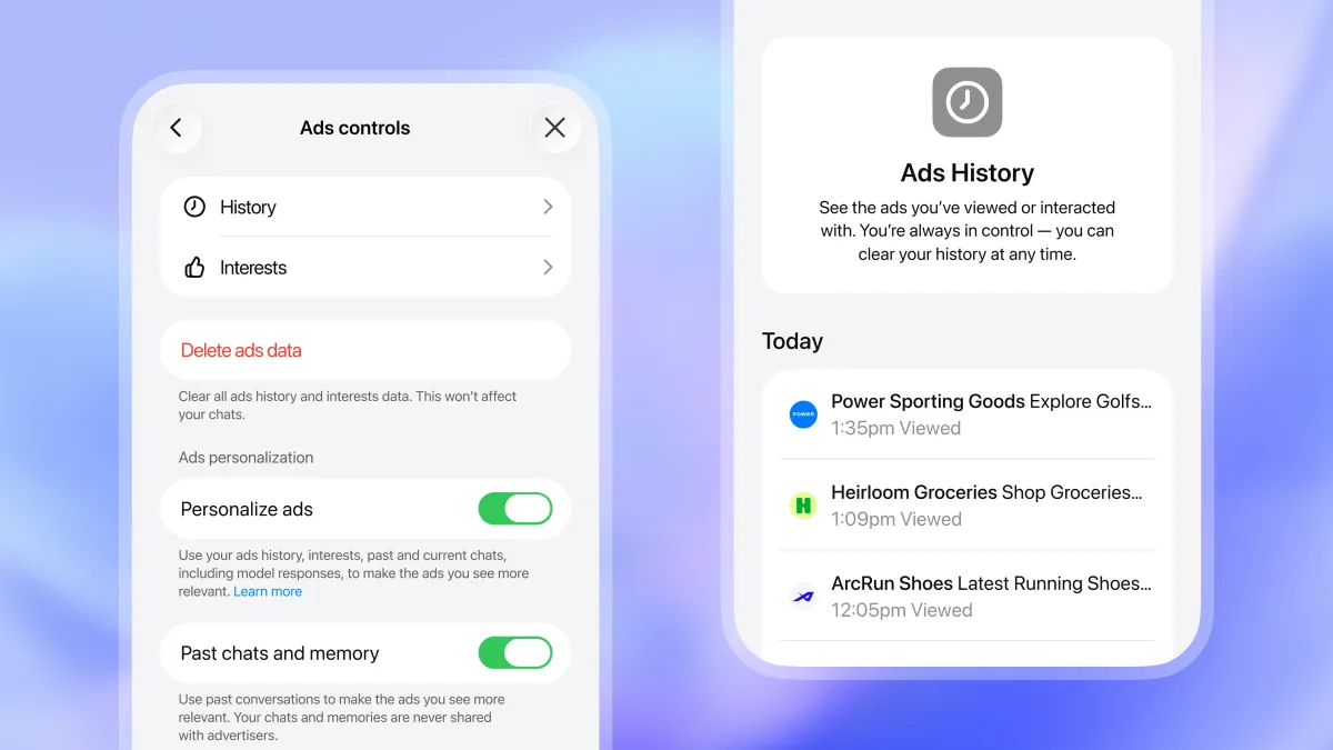 تشات جي بي تي تطلق إعلانات تك كرنك.webp