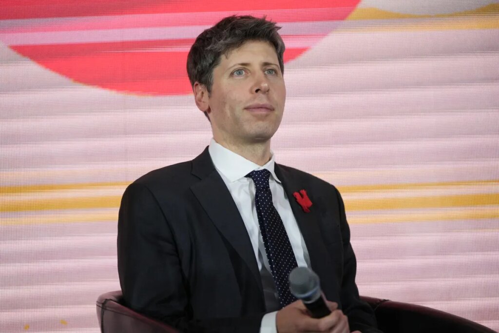 Sam Altman, chief executive officer of OpenAI Inc.