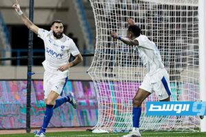 شاهد.. كريم بنزيما يحرز ثلاثية في debut له مع الهلال بالدوري السعودي