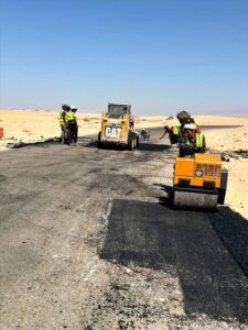 محافظات: تنفيذ صيانة وتحديث للخط السنة النشيمة – عين با معبد وخط رضوم الفرعي في محافظة محا