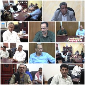 اخبار عدن – شاذلي يستعرض حالة خدمات المياه والصرف الصحي في المدينة ويصدر توجيهات لحل المشكلات