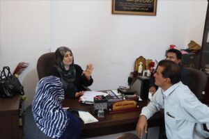 اخبار عدن – فريق تقييم الكفاءات يقوم بزيارة ميدانية إلى مديرية خورمكسر