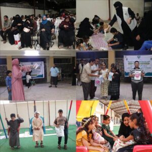 اخبار عدن – مؤسسة الفجر الفئة الناشئةية للتنمية تنظّم إفطاراً جماعياً وأمسية رمضانية للأطفال الأيتام