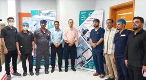 اخبار عدن – مدير صحة عدن يطلق الحملة الطبية الخيرية لفحص القسطرة القلبية في المستشفى