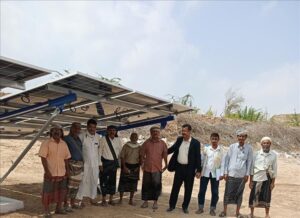 اخبار وردت الآن – بدء تنفيذ مشروع نظام الطاقة الشمسية لمزارعي الجربة في مديرية رضوم ب