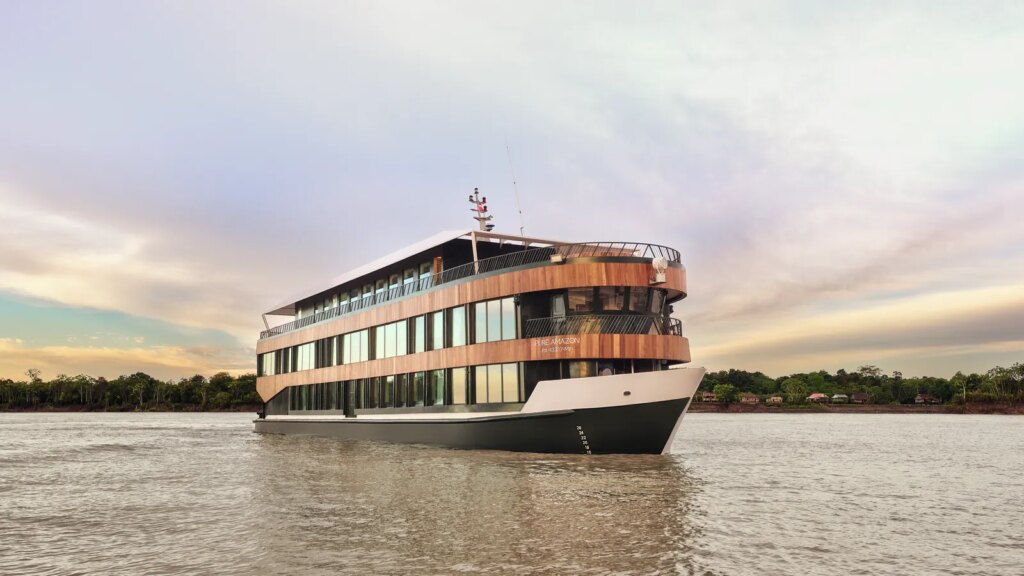 Image may contain Transportation Vehicle Yacht and Boat