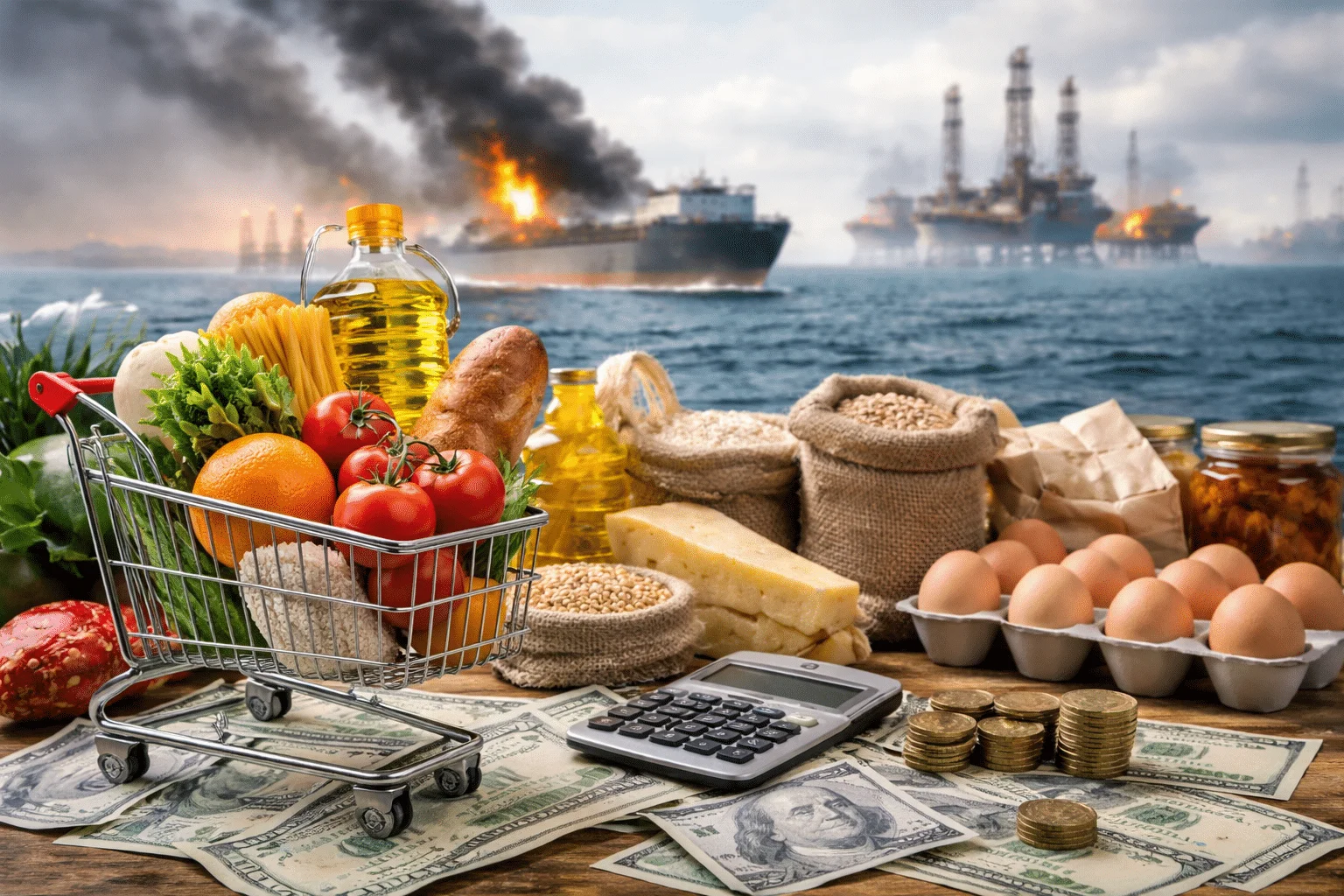 انخفاض أسعار المواد الغذائية عالمياً مع تراجع القلق من التصعيد