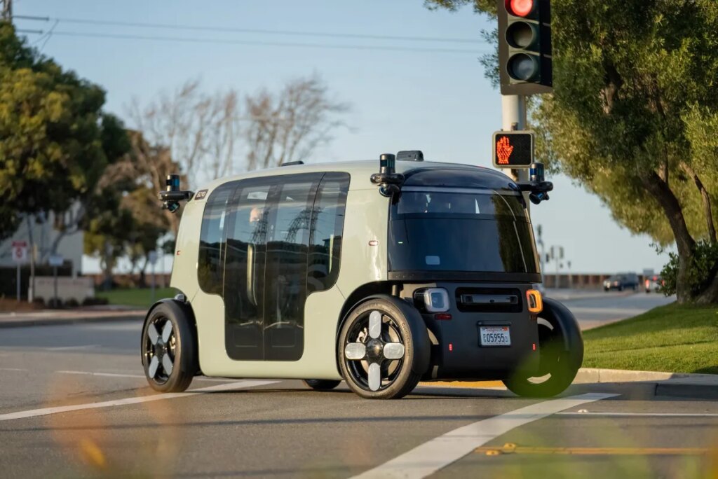 Zoox robotaxi California