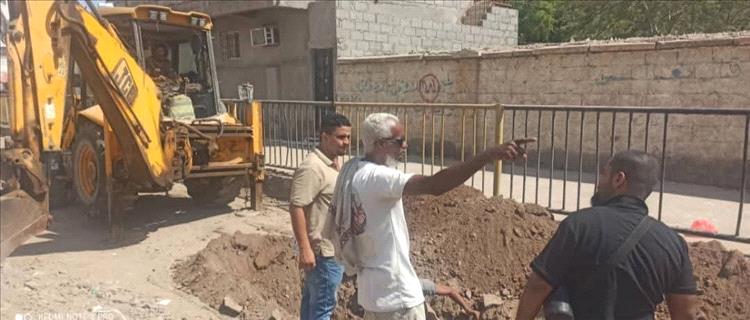 تنفيذ أعمال ميدانية لتعزيز خدمات المياه في مديرية صيرة