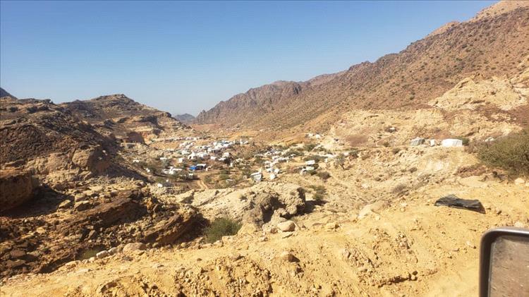 استحداث مخيم ثالث للمهاجرين الأفارقة في منطقة رفض بشبوة عقب ترحيلهم من أبين