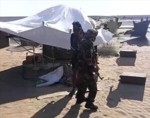 اخبار المناطق – قوة أمنية تقوم بمداهمة مواقع تهريب الأفارقة في أحور