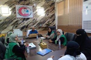 اخبار عدن – اجتماع مدير مستشفى الصداقة مع المدير الإقليمي للمنظمة الطبية الدولية
