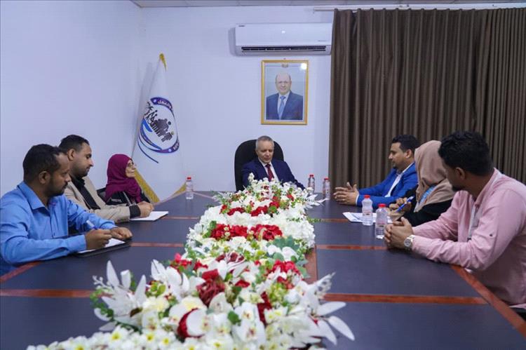 الوزير اليافعي يناقش مع منظمة يمن إيد ومنتدى الاتحادات الفيدرالية تعزيز التدخلات الإنسانية والتنموية
