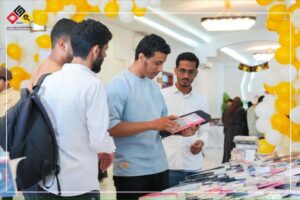 اخبار عدن – انطلاق المعرض الأول للكتاب في الجامعة الألمانية الدولية بعدن