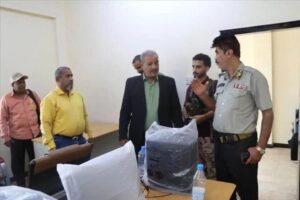 اخبار عدن – رئيس إدارة الأحوال المدنية يزور التحضيرات لافتتاح الفرع في مديرية التواهي