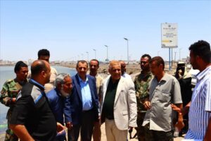 اخبار عدن – زيارة ميدانية للنيابة السنةة لاستئناف الأموال إلى المؤسسة الماليةية – قطاع الملح