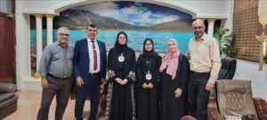 اخبار عدن – عميد كلية طب الأسنان في جامعة عدن يتقابل مع ممثلة الصليب الأحمر الدولي لمناقشة تعزيز التعاون