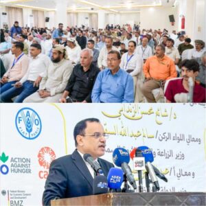 اخبار عدن – وزير الزراعة يطلق المهرجان الوطني الأول للعسل في عدن