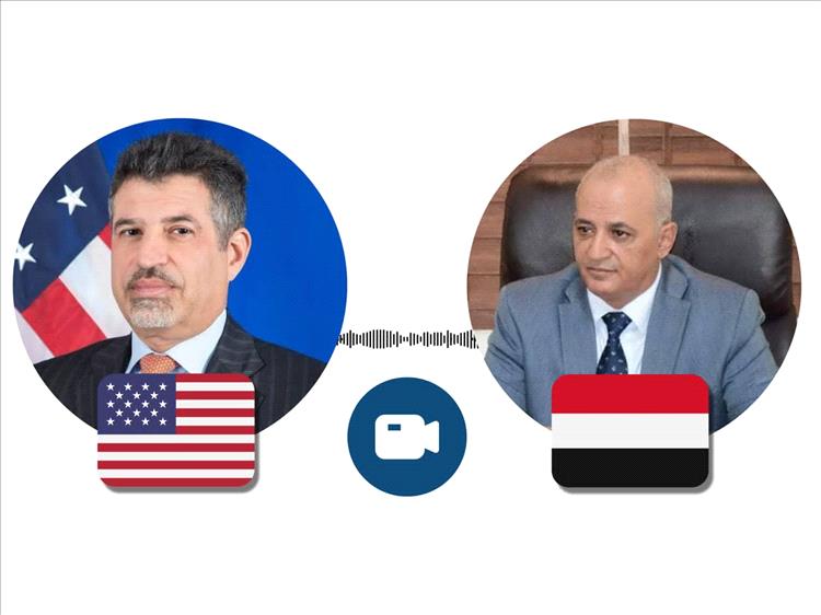 اخبار عدن – وزير المياه والبيئة يناقش مع السفير الأمريكي تعزيز التعاون في قطاع المياه والبيئة