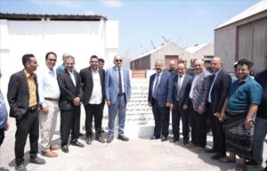 اخبار عدن – وزير النقل يطلق المرحلة الثانية من مشروع تحسين مداخل ميناء عدن