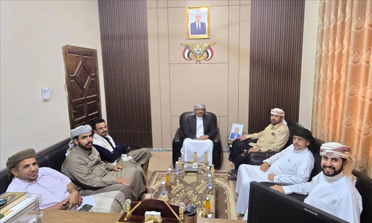 اخبار وردت الآن – التميمي، مدير عام مصلحة شؤون القبائل، يلتقي رجل الأعمال حسن النعماني في سيئو