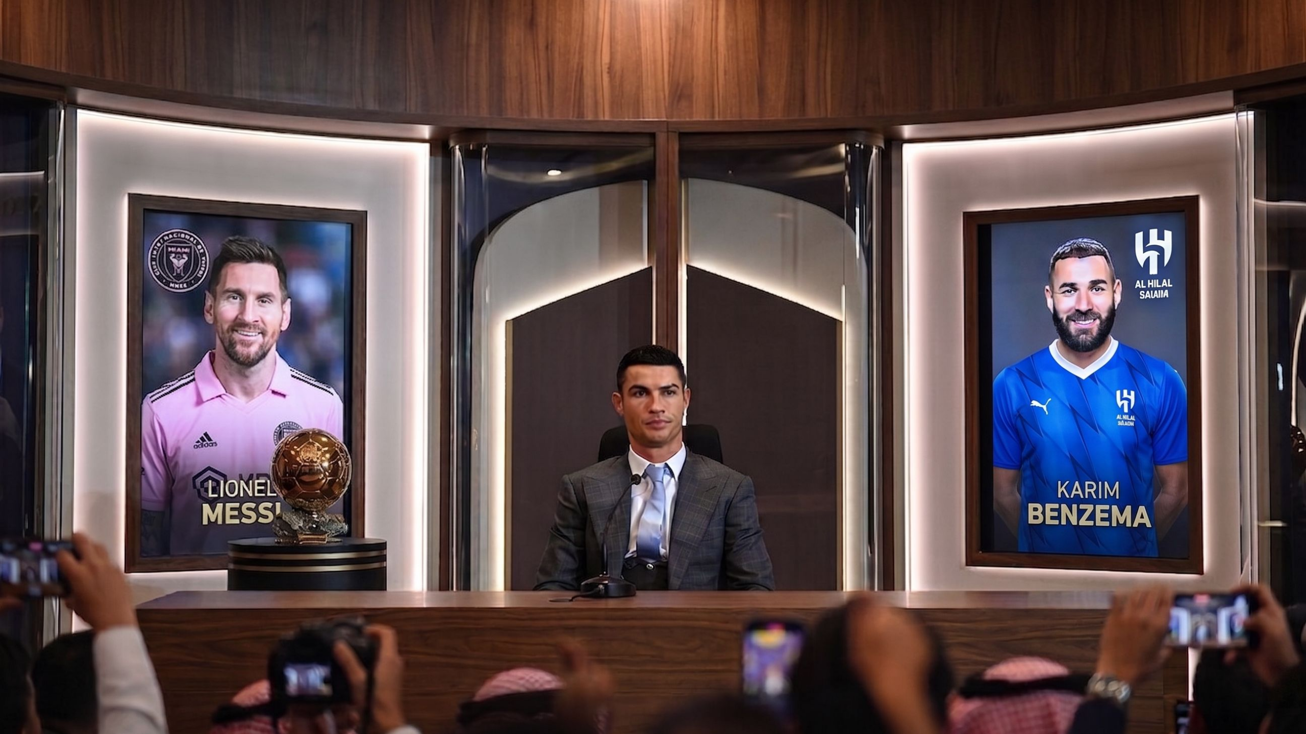 انيوزقال بنزيما، تجاهل الهلال، وإثبات التفوق على ميسي: ملامح حوار كريستيانو رونالدو المنيوزظر بشرط فوز النصر!