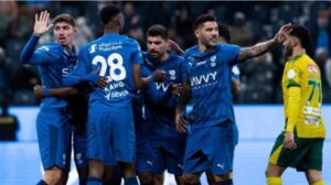 غيابات الهلال أمام ضمك